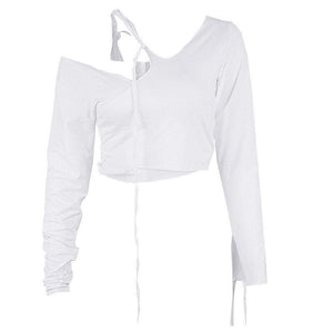 Two Fake Spliced Long-sleeved T-shirts And Tops