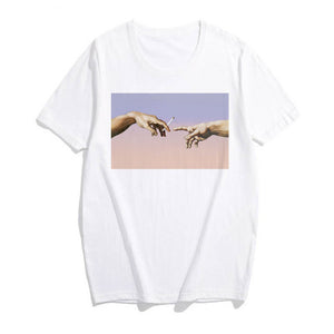 Plus size women's Harajuku tops and bottoming shirts