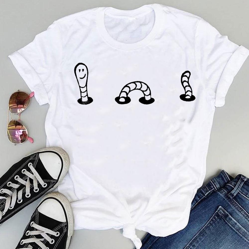 Women's Tops Girlfriends Girls Cat Print T-shirts