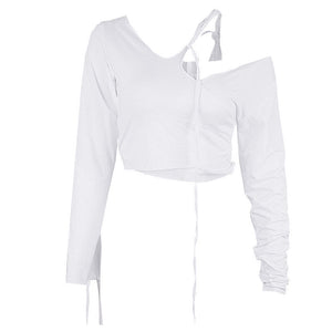 Two Fake Spliced Long-sleeved T-shirts And Tops