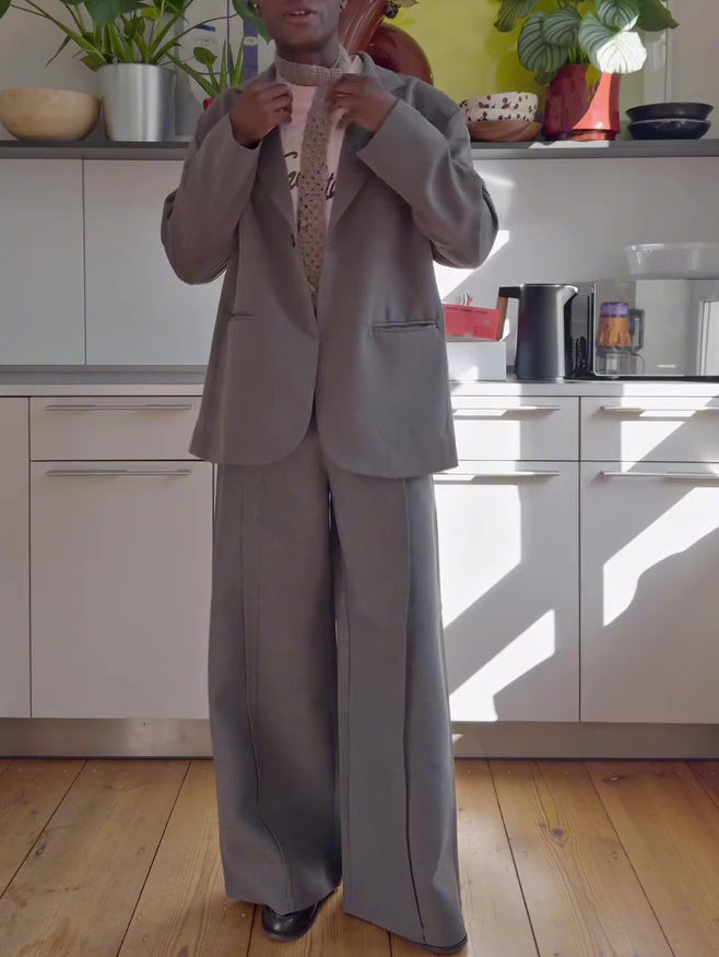 Men's Classic Grey Blazer
